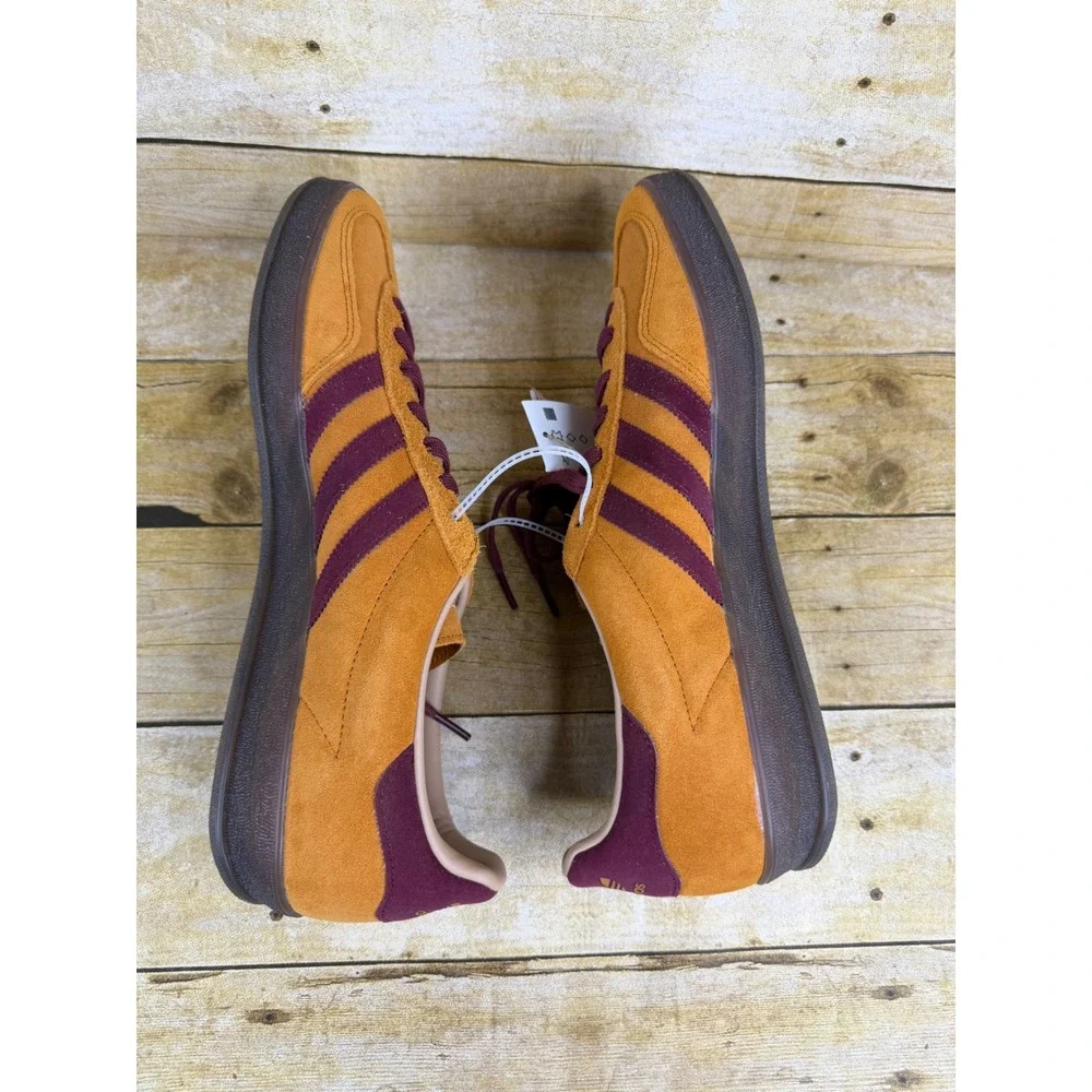 Adidas Gazelle‎ Indoor Orange Burgundy Gum JH5411 Mens Size 13 New No Box